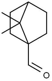 7,7-dimethylnorbornane-1-carbaldehyde Struktur