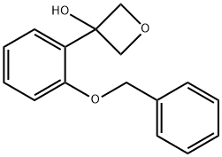 3-(2-(BENZYLOXY)PHENYL)OXETAN-3-OL Struktur