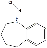 2,3,4,5-tetrahydro-1H-benzo[b]azepine hydrochloride Struktur