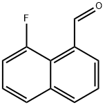 8-FLUORO-NAPHTHALENE-1-CARBALDEHYDE Struktur