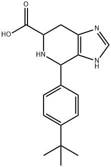 4-(4-tert-butylphenyl)-3H,4H,5H,6H,7H-imidazo[4,5-c]pyridine-6-carboxylic acid Struktur