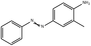 Benzenamine,2-methyl-4-(2-phenyldiazenyl)- Structure