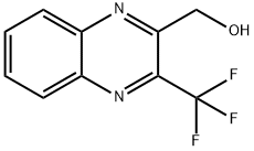 (3-Trifluoromethyl-quinoxalin-2-yl)-methanol Struktur