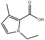 1-Ethyl-3-methyl-1H-pyrrole-2-carboxylic acid Struktur