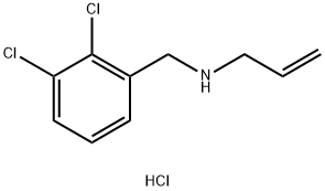 [(2,3-dichlorophenyl)methyl](prop-2-en-1-yl)amine hydrochloride Struktur