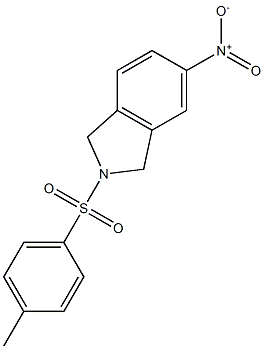 1H-Isoindole,2,3-dihydro-2-[(4-methylphenyl)sulfonyl]-5-nitro- Struktur