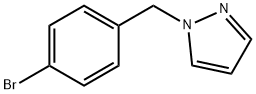 1-(4-BROMOBENZYL)-1H-PYRAZOLE Struktur