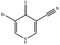 5-Bromo-4-hydroxynicotinonitrile Struktur