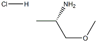 (S)-1-methoxypropan-2-amine hydrochloride Struktur