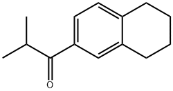 2-methyl-1-(5,6,7,8-tetrahydronaphthalen-2-yl)propan-1-one Struktur