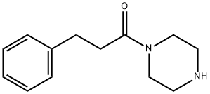 3-phenyl-1-(piperazin-1-yl)propan-1-one Struktur