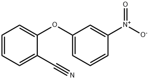 2-(3-nitrophenoxy)benzenecarbonitrile Structure