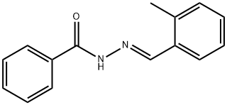 N'-(2-methylbenzylidene)benzohydrazide Struktur