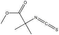 2-Isothiocyanato-2-methyl-propionic acid methyl ester Struktur