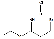 ethyl 2-bromoethanecarboximidate hydrochloride Struktur