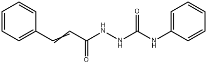 2-cinnamoyl-N-phenylhydrazinecarboxamide Struktur