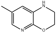 7-Methyl-2,3-dihydro-1H-pyrido[2,3-b][1,4]oxazine Struktur