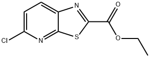 Ethyl 5-chlorothiazolo[5,4-b]pyridine-2-carboxylate Struktur