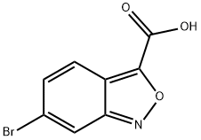 6-bromo-2,1-benzisoxazole-3-carboxylic acid Struktur