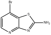 7-Bromothiazolo[4,5-b]pyridin-2-amine Struktur