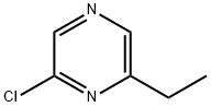 2-chloro-6-ethylpyrazine Struktur