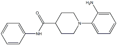 1-(2-Amino-phenyl)-piperidine-4-carboxylic acid phenylamide Struktur