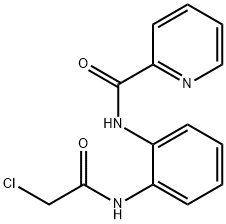 Pyridine-2-carboxylic acid [2-(2-chloro-acetylamino)-phenyl]-amide Struktur