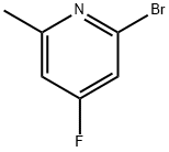 2-bromo-4-fluoro-6-methylpyridine Struktur