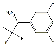 (1R)-1-(3,5-DICHLOROPHENYL)-2,2,2-TRIFLUOROETHYLAMINE Struktur