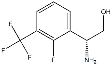 (2R)-2-AMINO-2-[2-FLUORO-3-(TRIFLUOROMETHYL)PHENYL]ETHAN-1-OL Structure