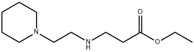 ethyl 3-{[2-(piperidin-1-yl)ethyl]amino}propanoate Struktur