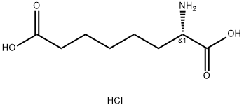 L-2-Aminosuberic acid hydrochloride Struktur