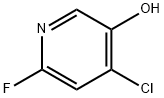 4-chloro-6-fluoropyridin-3-ol Struktur