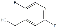 2,5-Difluoro-4-(hydroxymethyl)pyridine Struktur