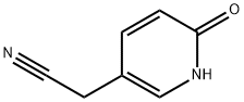 2-(6-OXO-1,6-DIHYDROPYRIDIN-3-YL)ACETONITRILE Struktur