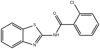 N-(1,3-benzothiazol-2-yl)-2-chlorobenzamide Struktur