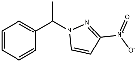 3-nitro-1-(1-phenylethyl)-1H-pyrazole Struktur