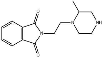 2-[2-(2-methylpiperazin-1-yl)ethyl]-2,3-dihydro-1H-isoindole-1,3-dione Struktur