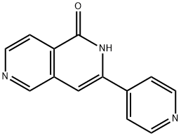 3-(PYRIDIN-4-YL)-2,6-NAPHTHYRIDIN-1(2H)-ONE Struktur