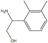 2-AMINO-2-(2,3-DIMETHYLPHENYL)ETHAN-1-OL Struktur