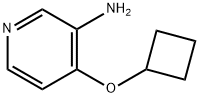 4-Cyclobutoxy-pyridin-3-ylamine Struktur