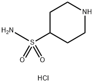 piperidine-4-sulfonamide:hydrochloride Struktur