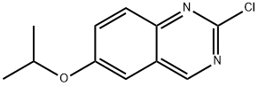 2-chloro-6-(propan-2-yloxy)quinazoline Struktur