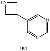 5-(azetidin-3-yl)pyrimidine hydrochloride Struktur