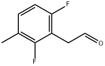 2-(2,6-DIFLUORO-3-METHYLPHENYL)ACETALDEHYDE Struktur