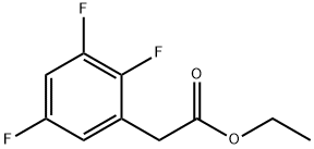 (2,3,5-Trifluorophenyl)acetic acid ethyl ester Struktur