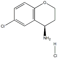 (R)-6-chlorochroman-4-amine hydrochloride Struktur