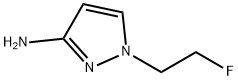 1-(2-Fluoro-ethyl)-1H-pyrazol-3-ylamine Struktur