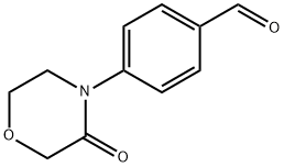 4-(3-oxomorpholin-4-yl)benzaldehyde Struktur