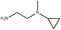 N-(2-aminoethyl)-N-methylcyclopropanamine Struktur